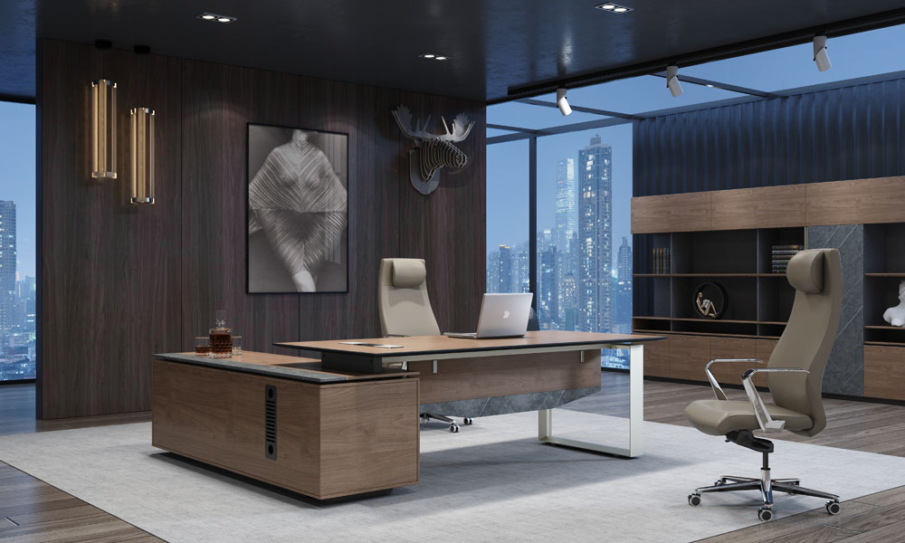 合理布置办公家具和摆放,看着坐着都舒服